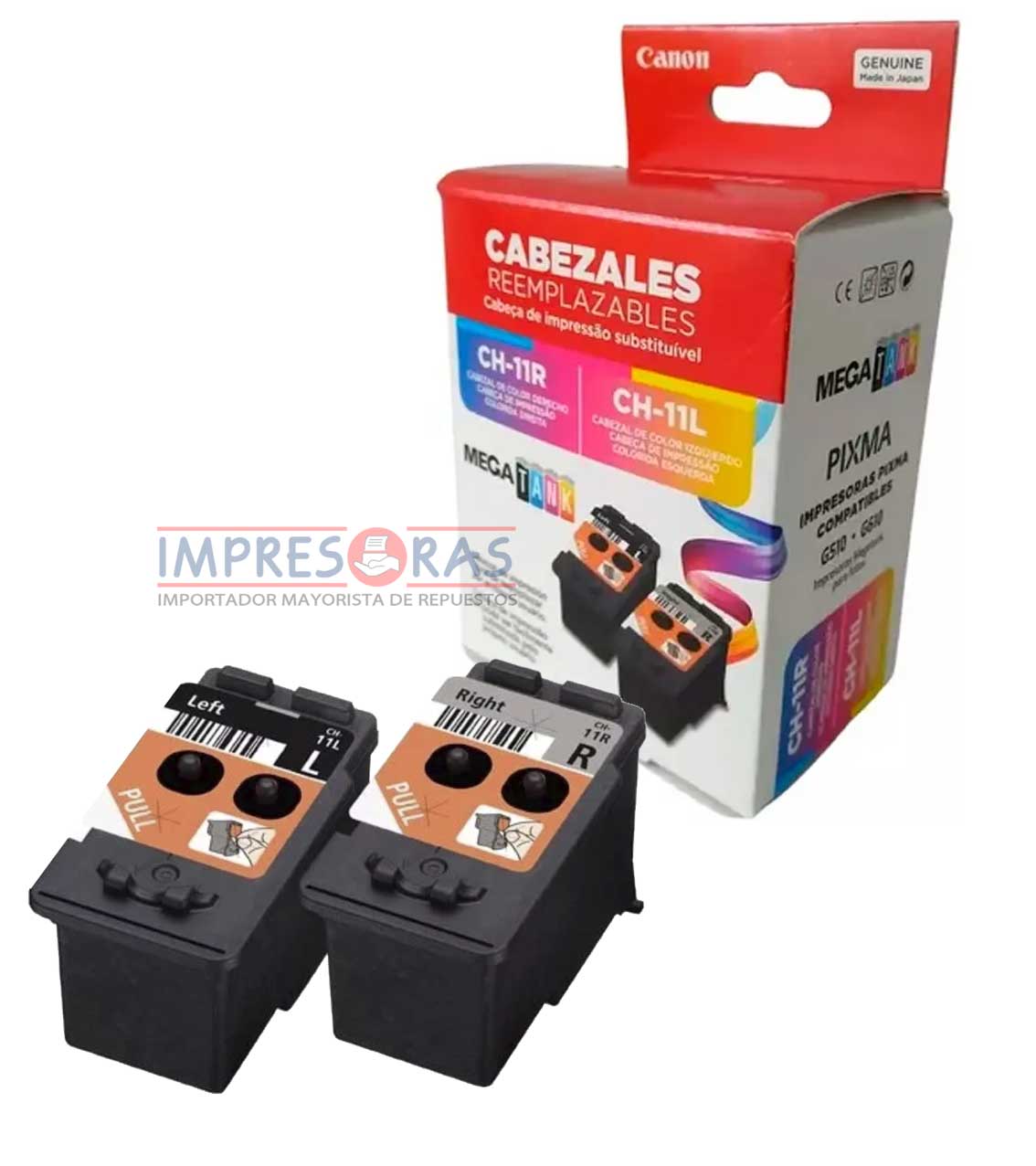 Pack Cabezal Canon CH-11R Color + CH-11L Color
