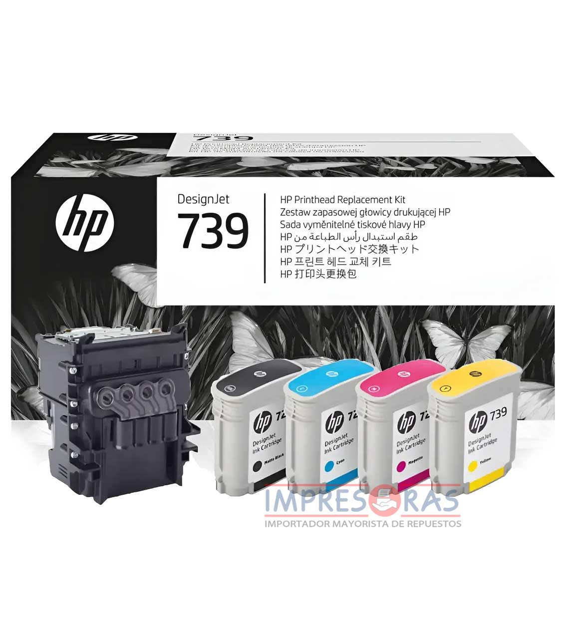 Cabezal de Impresion HP 739 (498N0A)