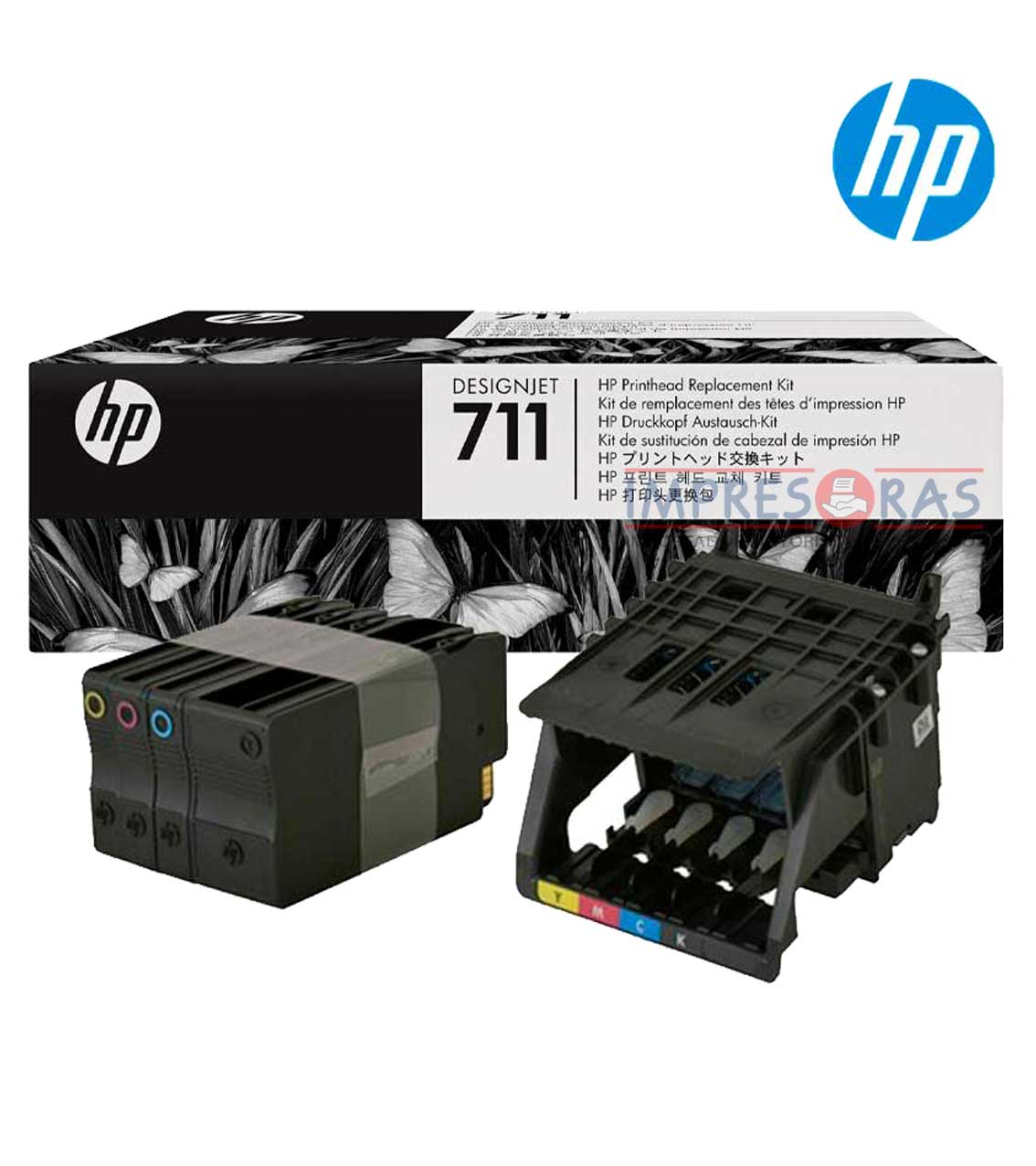 Cabezal de Impresion HP 711 (C1Q10A)