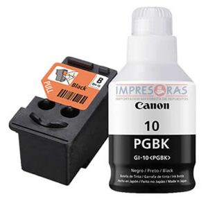 Pack Cabezal Canon BH-10 Negro + Tinta GI-10PGBK
