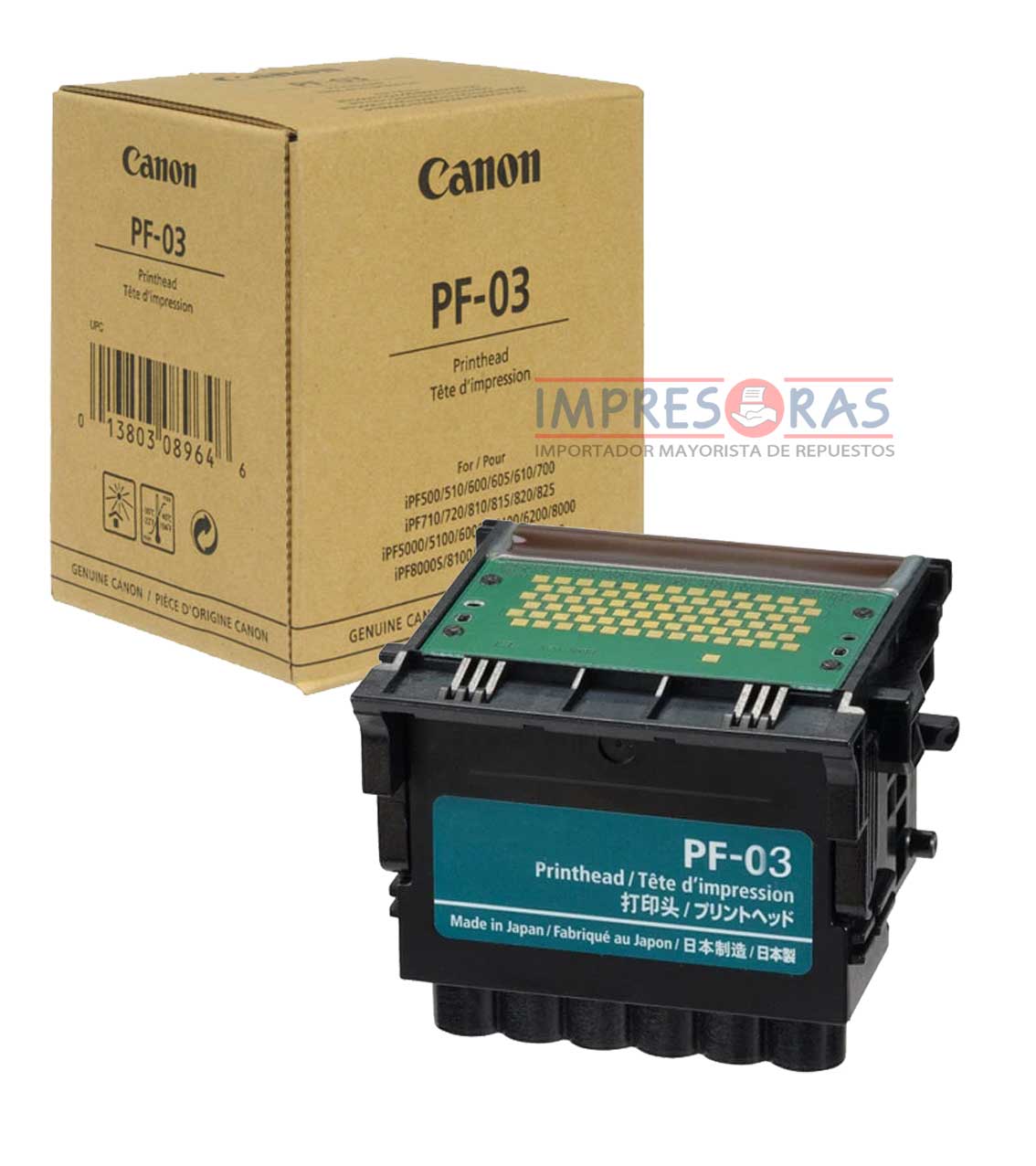 Cabezal de Impresión Canon PF-03